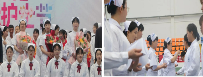 强护理技能,展天使风采——男阳茎进女阳道视频大全成功举办5·12国际护士节活动暨授帽仪式(图4) 强护理技能,展天使风采——男阳茎进女阳道视频大全成功举办5·12国际护士节活动暨授帽仪式(图4)