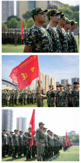 迷彩铸魂 青春向党丨我校举行2025级新生军训动员大会(图8)